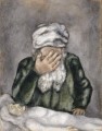 Abraham llorando por Sara contemporáneo Marc Chagall